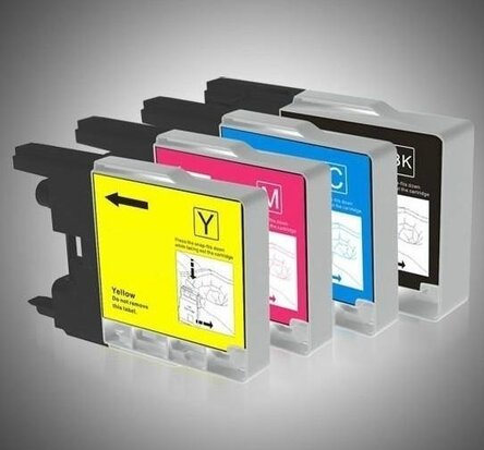 Brother Inktcartridges LC1220  set 4 stuks