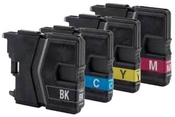 Brother inkt cartridges LC-985 Set 4 Stuks Compatible