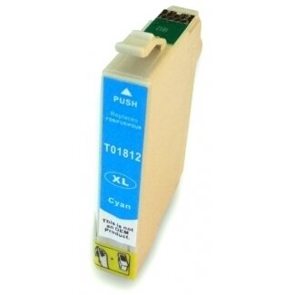 Epson cartridges T18 XL Cyan (T1812) Compatible