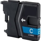 Brother MFC-J415 inkt cartridges LC-985 Cyan Compatible