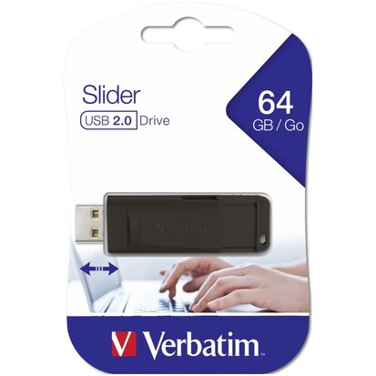 Verbatim USB-Stick 64 GB Store n Go Slider 