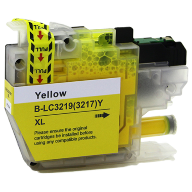 Brother inkt cartridges LC-3219 XL Yellow Compatible