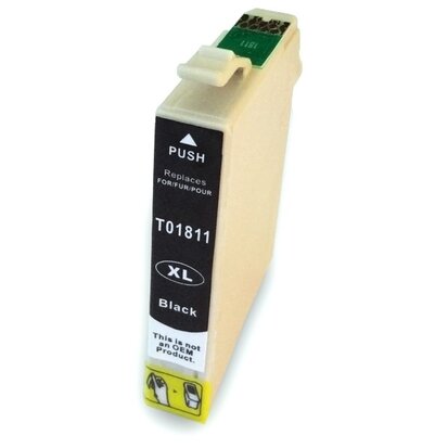 Epson Expression Home XP-102 cartridges T18 XL Bk (T1811) Compatible