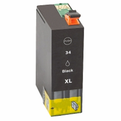 Epson inkt cartridges T34XL (T3471)  BK Compatible