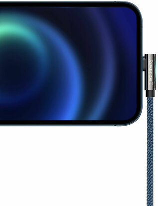 Baseus Legend Series USB naar Apple Lightning Kabel 2.4A Blauw 1M