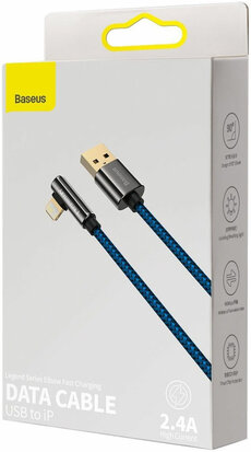 Baseus Legend Series USB naar Apple Lightning Kabel 2.4A Blauw 1M