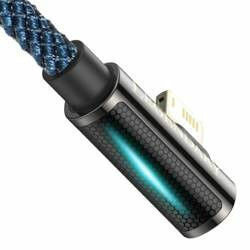 Baseus Legend Series USB naar Apple Lightning Kabel 2.4A Blauw 2M