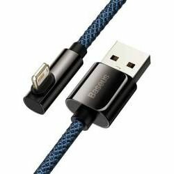 Baseus Legend Series USB naar Apple Lightning Kabel 2.4A Blauw 2M