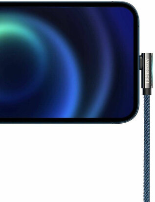 Baseus Legend Series USB naar Apple Lightning Kabel 2.4A Blauw 2M