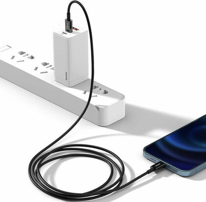 Baseus Superior Series USB-C naar Apple Lightning PD 20W 1 Meter Zwart