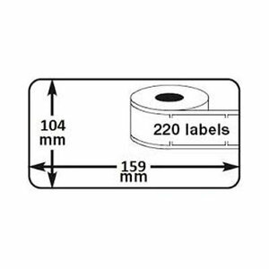 DYMO 4XL Verzendlabels 104x159mm S090498 (Huismerk)