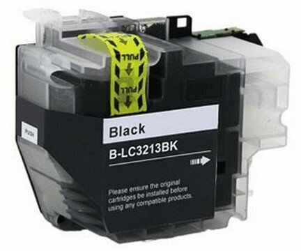 Brother MFC-J497DW inkt cartridges LC-3213 XL BK Compatible