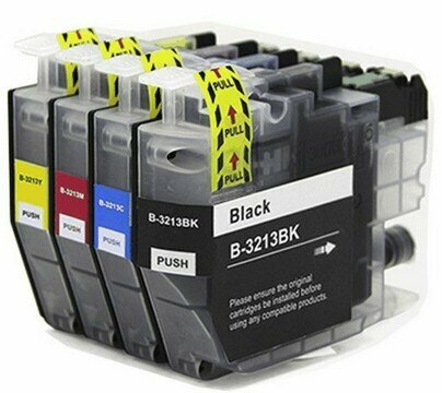 Brother MFC-J497DW inkt cartridges LC-3213 XL Set Compatible