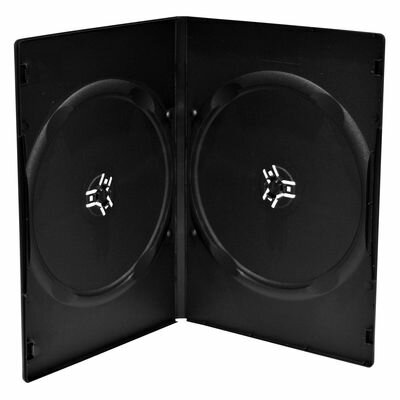 MediaRange DVD Box 2 7 mm Zwart 100 Stuks