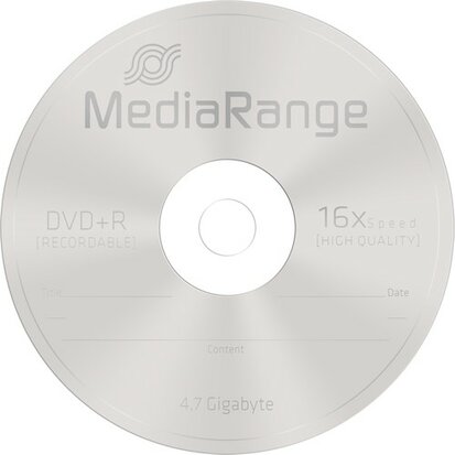 MediaRange DVD+R 4.7 GB 50 stuks 